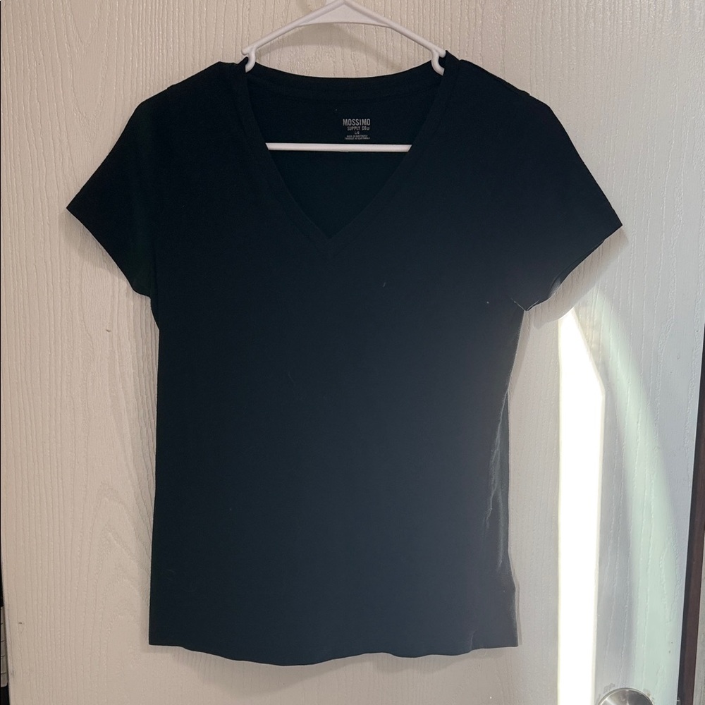 Mossimo Supply Co. Women's Black Short Sleeve Tee